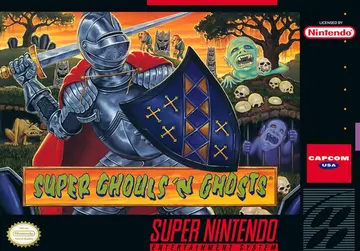 Super Ghouls 'n Ghosts box art