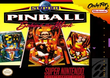 Super Pinball: Behind the Mask box art