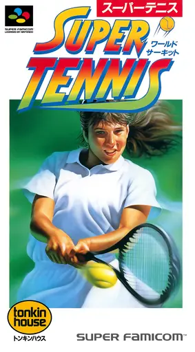Super Tennis: World Circuit SNES box art