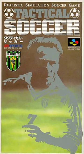 Tactical Soccer SNES box art