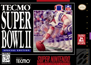 Tecmo Super Bowl II: Special Edition SNES box art