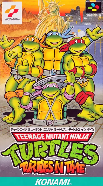 Teenage Mutant Ninja Turtles: Turtles in Time box art