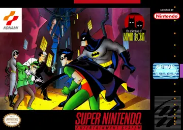 The Adventures of Batman & Robin box art