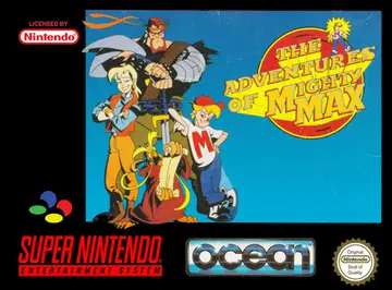 The Adventures of Mighty Max SNES box art