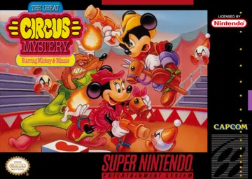 The Great Circus Mystery Starring Mickey & Minnie box art