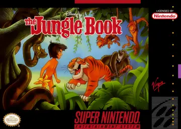 The Jungle Book SNES box art