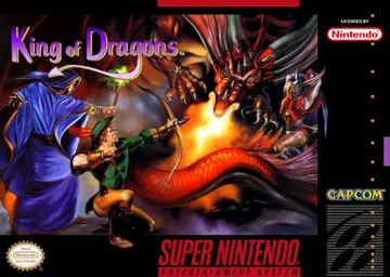 The King of Dragons box art