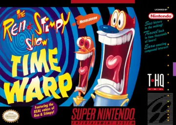 The Ren & Stimpy Show: Time Warp box art