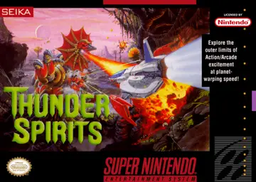 Thunder Spirits SNES box art