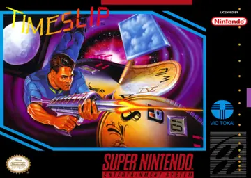 Time Slip SNES box art