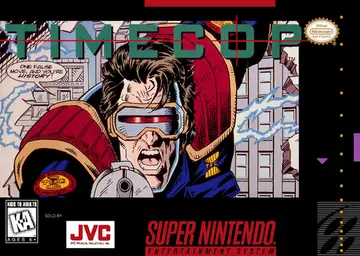 Timecop SNES box art