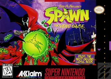 Todd McFarlane's Spawn: The Video Game box art