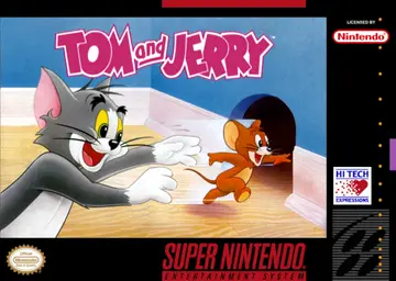 Tom & Jerry SNES box art