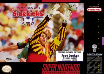 Tony Meola's Sidekicks Soccer SNES box art