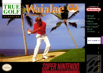 True Golf Classics: Waialae Country Club SNES box art