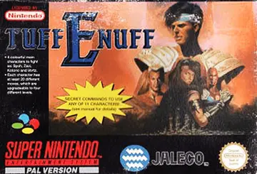 Tuff E Nuff ~ Fighting Spirit: Tuff E Nuff SNES box art