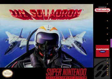 U.N. Squadron box art