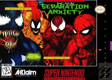 Venom/Spider-Man: Separation Anxiety box art