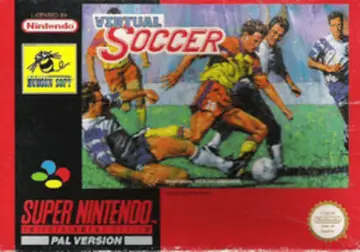 Virtual Soccer SNES box art