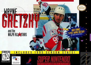 Wayne Gretzky and the NHLPA All-Stars SNES box art