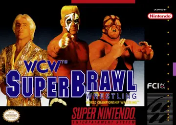 WCW SuperBrawl Wrestling box art