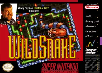 WildSnake SNES box art