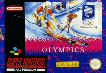 Winter Olympics: Lillehammer '94 SNES box art
