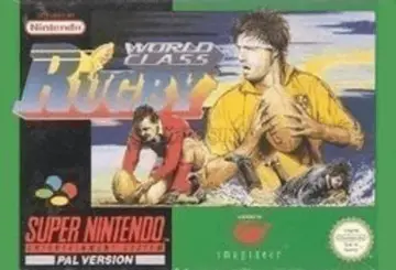 World Class Rugby SNES box art