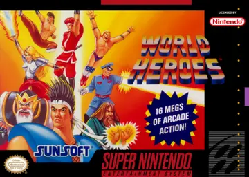 World Heroes box art