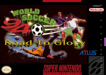 World Soccer '94: Road to Glory SNES box art