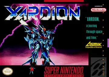 Xardion SNES box art