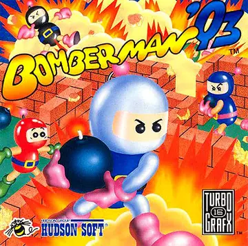 Bomberman '93 box art