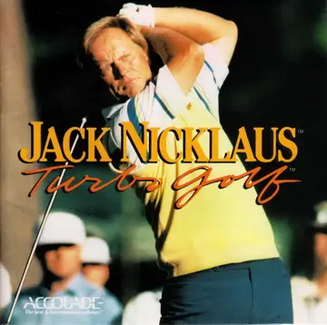 Jack Nicklaus' Turbo Golf box art