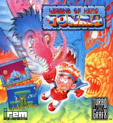 Legend of Hero Tonma box art