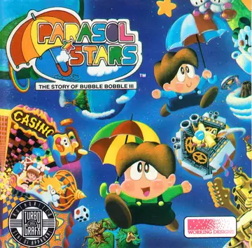 Parasol Stars: The Story of Bubble Bobble III box art