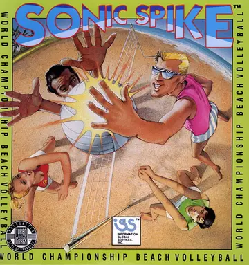 Sonic Spike: World Championship Beach Volleyball box art