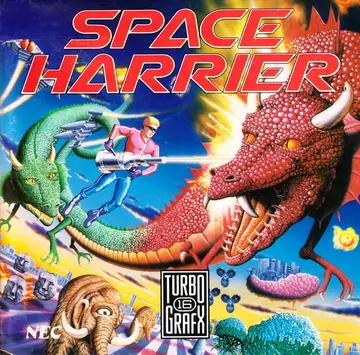 Space Harrier box art