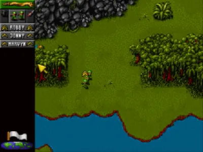 Cannon Fodder gameplay screenshot on 3DO