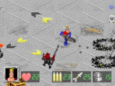 Captain Quazar gameplay screenshot on 3DO
