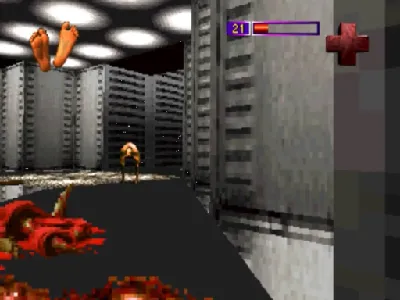 PO'ed gameplay screenshot on 3DO