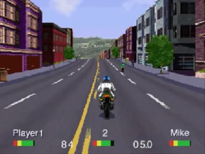 Road Rash gameplay screenshot on 3DO