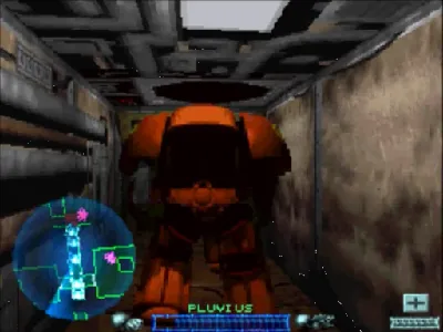 Space Hulk: Vengeance of the Blood Angels gameplay screenshot on 3DO