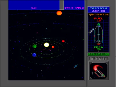 Star Control II gameplay screenshot on 3DO