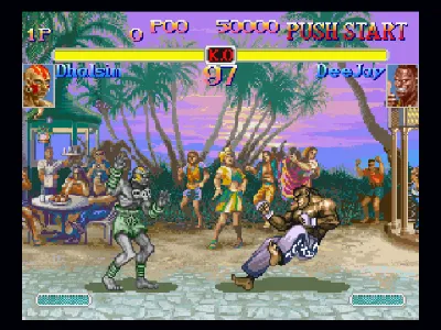 Super Street Fighter II Turbo gameplay screenshot on 3DO