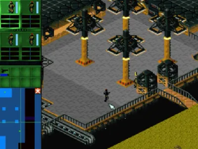 Syndicate gameplay screenshot on 3DO