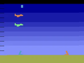 Air-Sea Battle ~ Target Fun gameplay screenshot on 2600