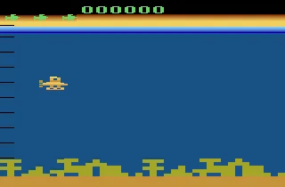 Bermuda Triangle gameplay screenshot on 2600