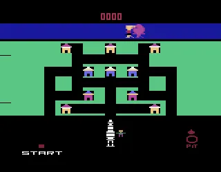 Blueprint gameplay screenshot on 2600