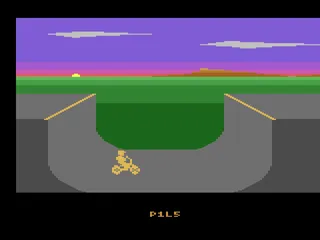 BMX Air Master gameplay screenshot on 2600