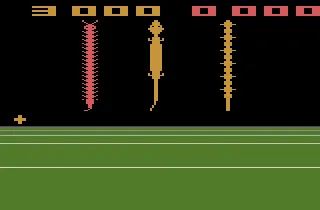 Bugs gameplay screenshot on 2600